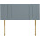 (King Steel) 5ft Plush Velvet Padded Lined Headboard 1