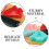 1Set Festive Tree Shaped Platter Plastic Divided Candy Fruit Tray 8