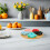 1Set Festive Tree Shaped Platter Plastic Divided Candy Fruit Tray 5