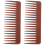 2St Plastic Kapperskam Bruin Breedgetand Praktisch En 1