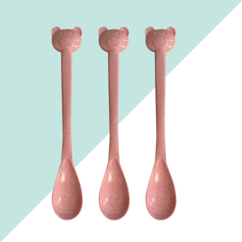 20Stk Plastik Löffel Für Honig (Pink) 2