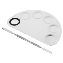 Juego De 5 Inoxidable Para Nail Art Y Sombras