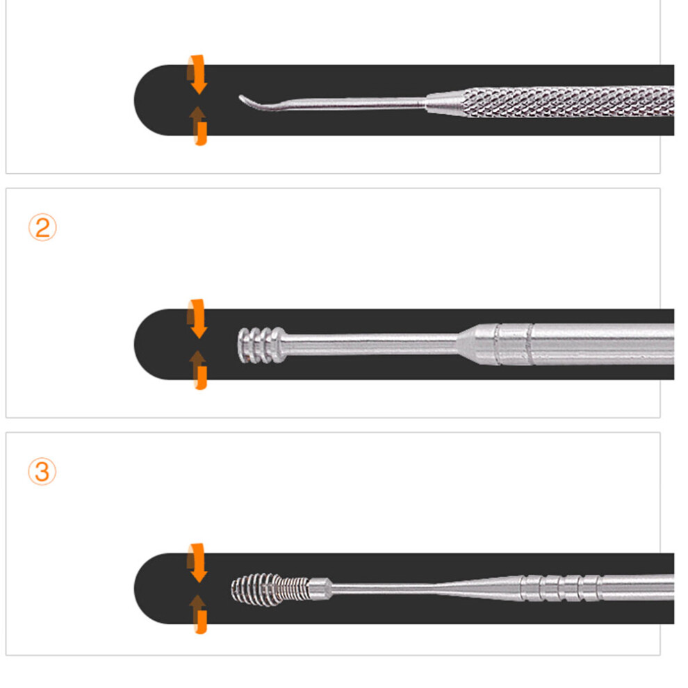 Solustre Stainless Steel Pick Pick Wax Wax Scoop Wax