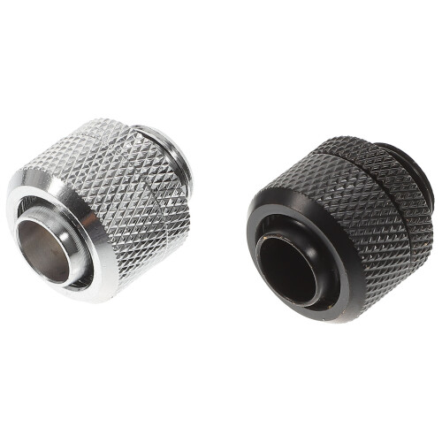 2Pcs Premium Brass Water Cooling Tube Connectors Adapter for Computer