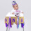 Purple First Birthday Banner Style 1pcs 7