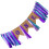 Purple First Birthday Banner Style 1pcs 4