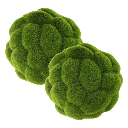 2 Unidades Bolas De Simulado Plantas Artificiales Decorativas
