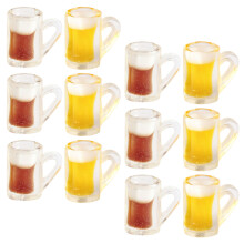 20 Unidades Mini Jarras De Cerveza Decorativas Pequeñas Para Casa