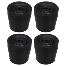 4 Pièces Embouts Pieds En Caoutchouc Pour Chaise Table Canne