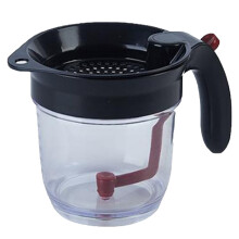 Coppa Separagrasse 1000 Ml Cucina Con Per Uso Nera