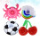 4 Pcs Inflatable For Drinks Beach Floatable Party Decor 7