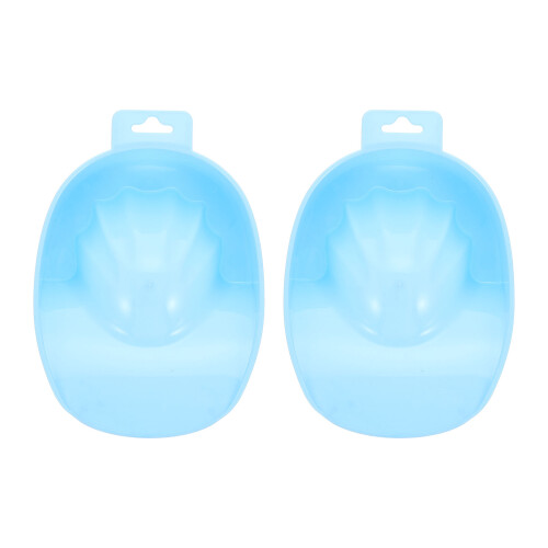 2 Pezzi Vaschette Per Ammollo Unghie Art Manicure Spa 1