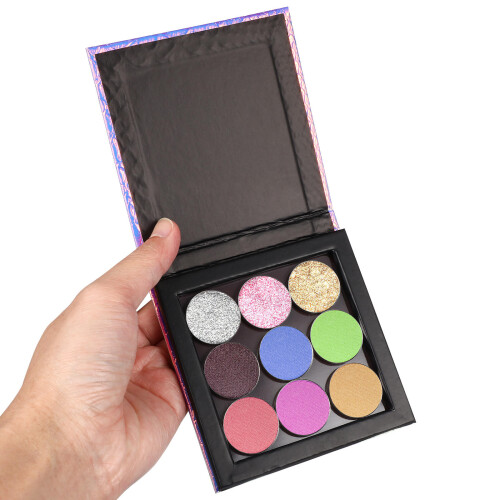 Set Palette Con Vaschette Metallo E Spatola 2