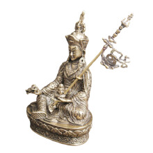 1Delicate Bodhisattva Figuur Messing Vintage Stijl Voor Huis
