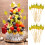 100 Pezzi Spiedini Per Frutta E Accessorio Feste 10