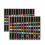 Guitar Note Stickers Pvc Gekleurde 2 Sets 2