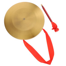 1 Set Chinese Gong Hand Gong Koperen Muziekspeelgoed Voor Festival