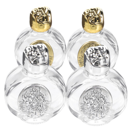 4 Stks Lege Water Flessen Met Relief