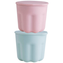 2Sets Make-Up Brush Cleaner Set Met Kunststof Kwastenreinigingskom