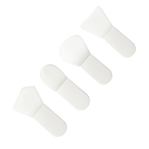 4 Flexibele Siliconen Gezichtsmasker Borstels