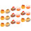 18Pcs Mini Cakes Dessert Models For Doll House Kitchen Decor 1