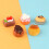 18Pcs Mini Cakes Dessert Models For Doll House Kitchen Decor 8