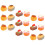 18Pcs Mini Cakes Dessert Models For Doll House Kitchen Decor 6