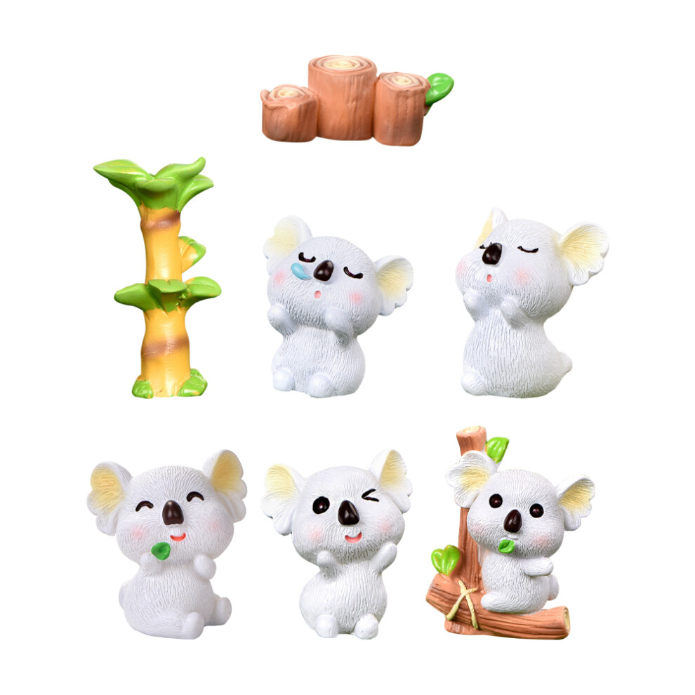 18 Sztuk Figur Kengura I Koali Do Ogrodu, Dekoracje MikrokrajobrazóW-image