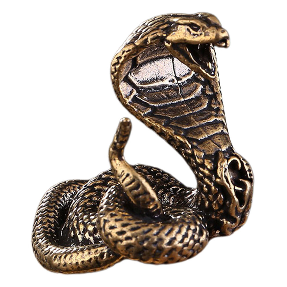 2 Sztuki ChińSki Wąż Figurka Ozdoba Dla Herbaciarni-image