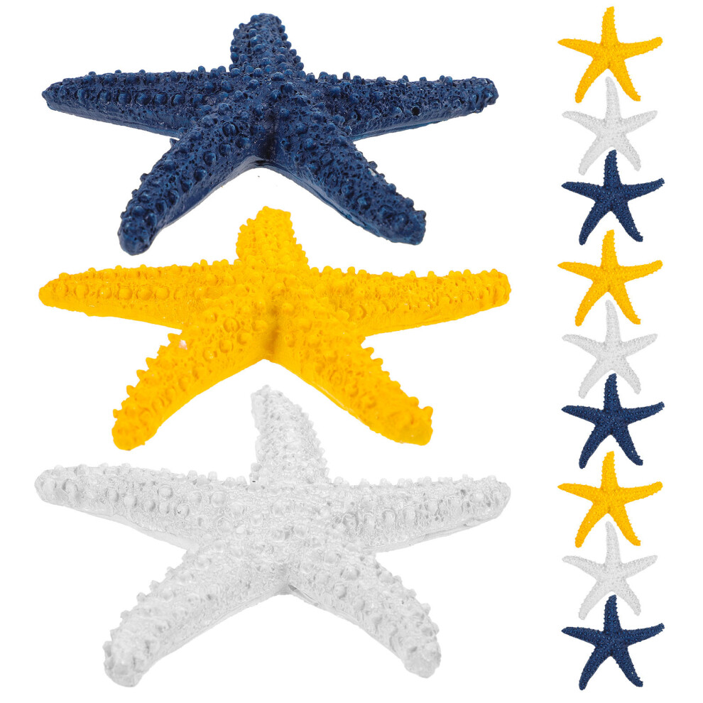 27 Sztuk Sztuczna Gwiazda Morska Z żYwicy Dekoracja Z Motywem-image