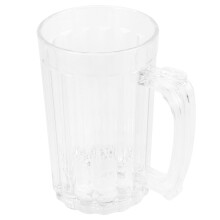 Kubek Na Piwo Akrylowy 390 Ml Z Uchwytem Do Domowego Baru