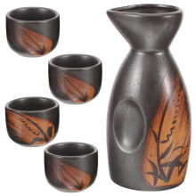 Japoński Do Sake Porcelanowy Czynek Butelka Filiżanki