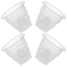 4 Transparante Plastic Orchidee Potten Voor En Buiten