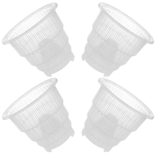 4 Transparante Plastic Orchidee Potten Voor En Buiten