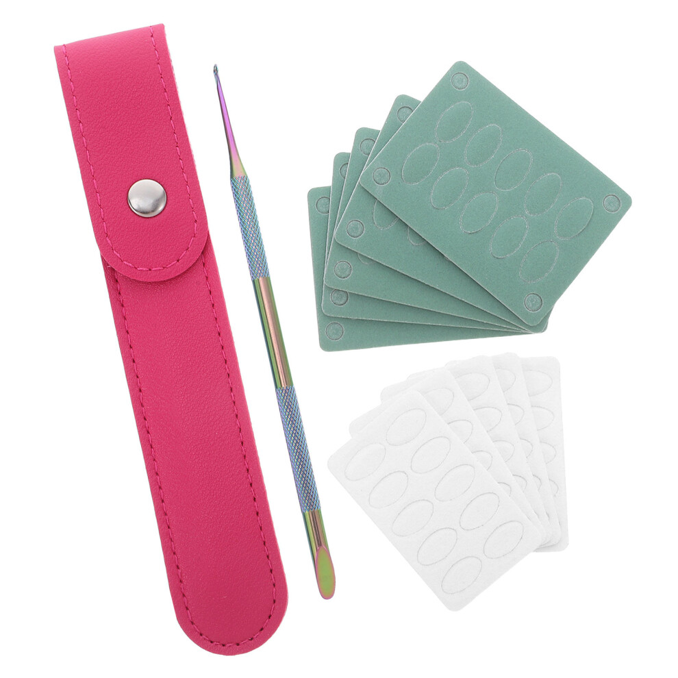 Zestaw Ze Stali Nierdzewnej Pchacz SkóRek Z Papierem śCiernym I Torbą-image