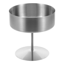 Kubek Na Nóżkach Stali Nierdzewnej 400 Ml Do Jogurtu Owoców Sałatek