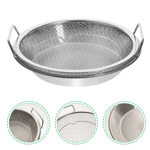 Conjunto De Tabuleiro Coador De Óleo Para E Grelhar 2