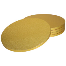5 Placas Redondas 10 Polegadas Para Mousse Cupcake