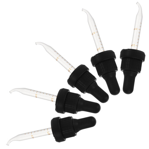 5Pcs Com Graduadas Para Frascos De Óleo 30Ml