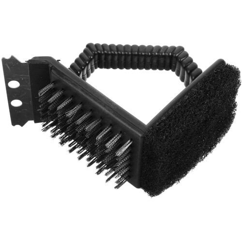 Escova De Limpeza Para Grade De Churrasco 3-em-1