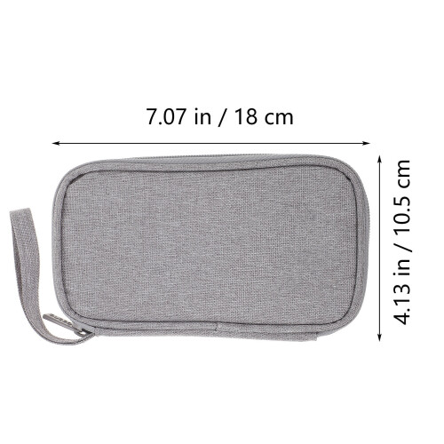 1 Estojo Portátil Para Armazenamento Usb Mini Pendrive 1
