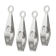 4Stk. Küchenzange Hühnchen-Plumierzange Kochzange Metallzange Klemme