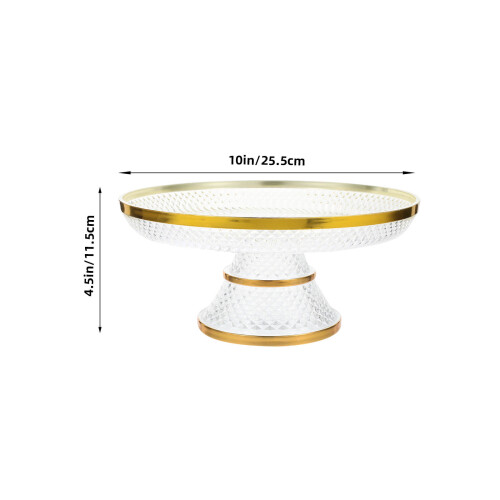 Cakestand Gefußte Servierplatte Für Esstisch 1