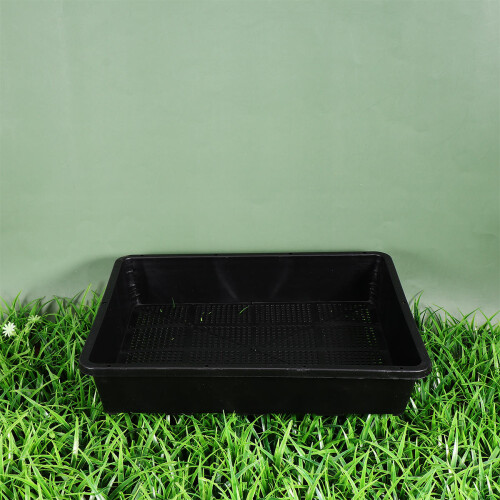 3Stk Tray Pflanzenzuchtbehälter Verdicktes Tablett 37x30cm 2