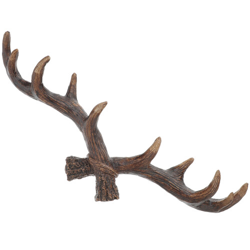 Deer Hook Vintage Key Holder Dark Brown 1pack