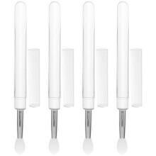 4Stk Silikon-Lippenpinsel Für Lippenstift Und Lidschatten