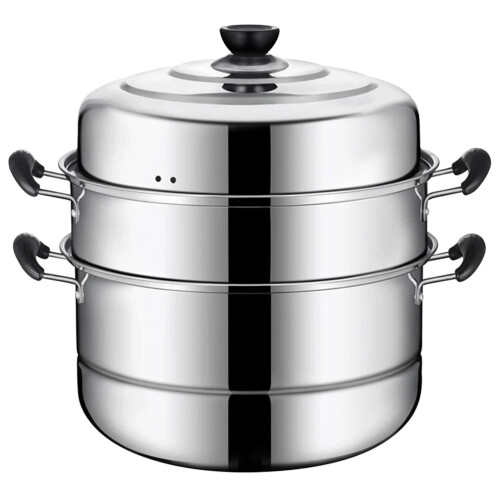1Pc Multi Layer Stainless Steel Steamer Pot for Home Kitchen Cookware