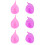 6 Unidades Copa Menstrual 30 Ml Silicona A 7