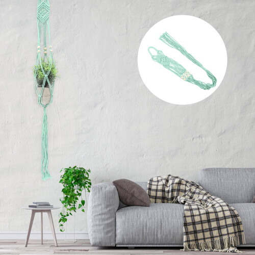1Macrame Plantenhouder , Eenvoudig En Stijlvol Boho Decor 2
