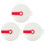 3 Piezas Protector Antisalpicaduras Para Batidor De Huevos 7